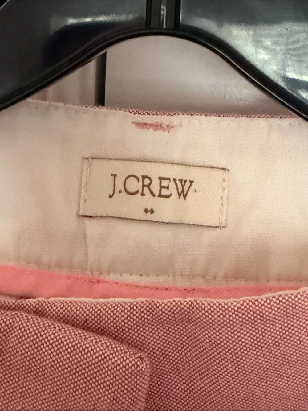J. Crew Dusty Rose Cropped Pants